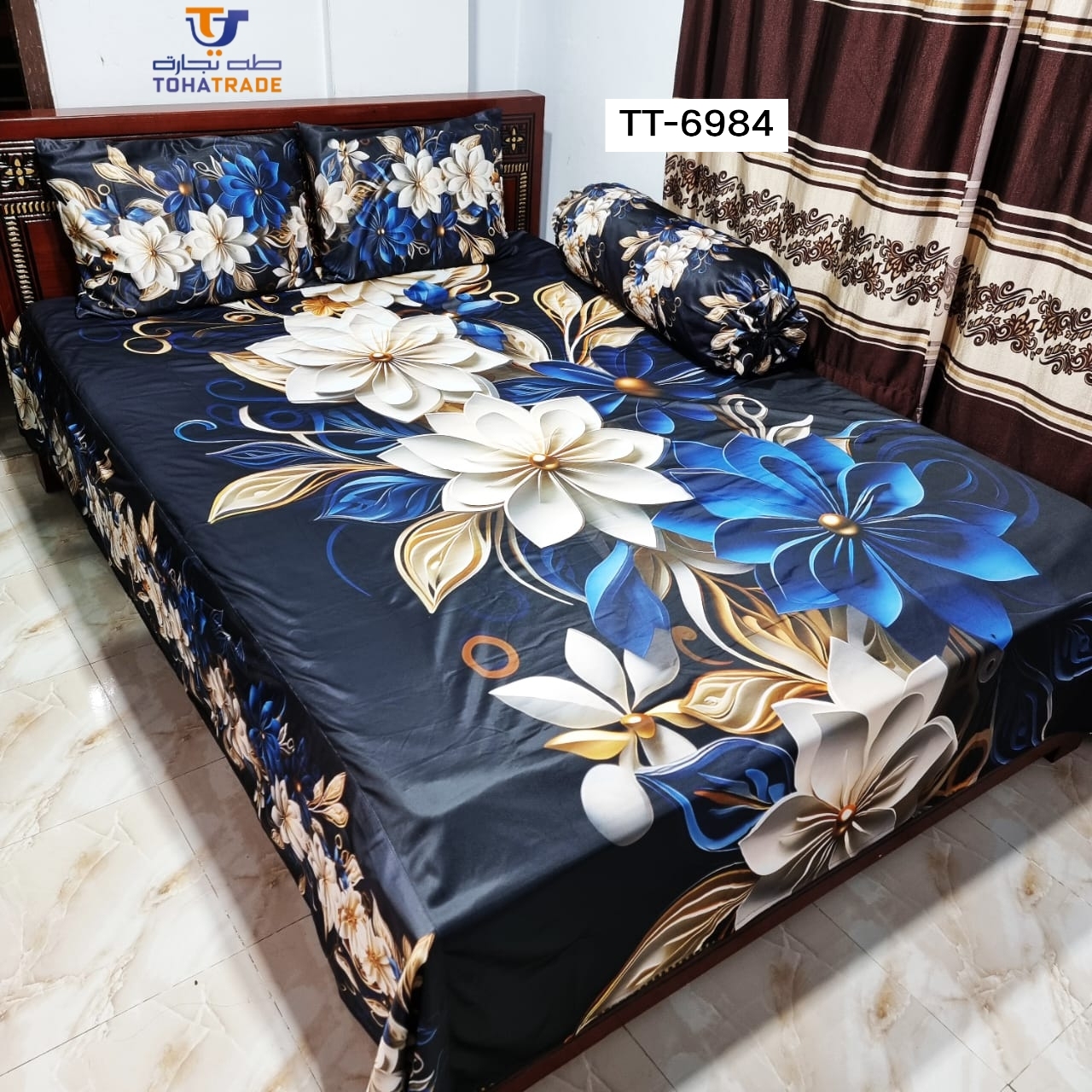 নতুন স্টাইলে ঘর সাজাতে সংগ্রহ করুন 3D বেডশীট কভার
